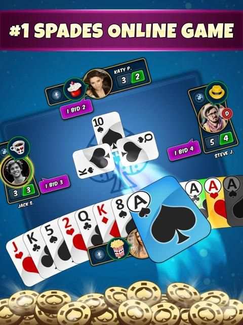 Spades Online - Free Multiplayer Card Games स्क्रीनशॉट 7