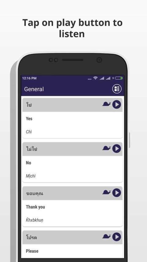 Learn Thai Language - Thai Translator screenshot 7