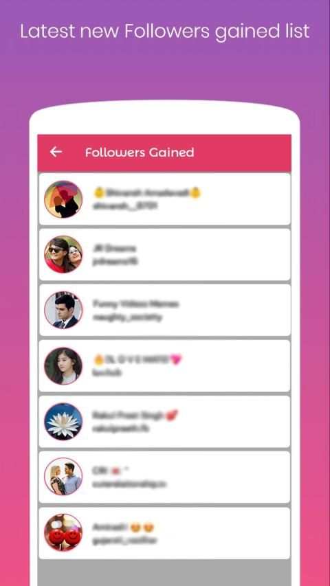 Inst Analyze-Get Follower,block list for Instagram screenshot 10