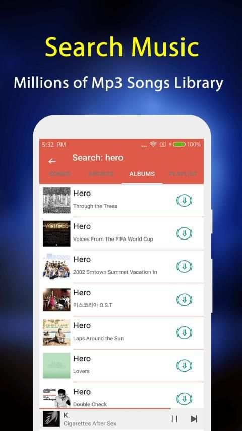 Ultimate Music Downloader - Download Music Free स्क्रीनशॉट 6