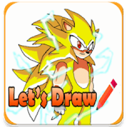 Drawing Hedgehog: How to draw Soni Hedgehog आइकन