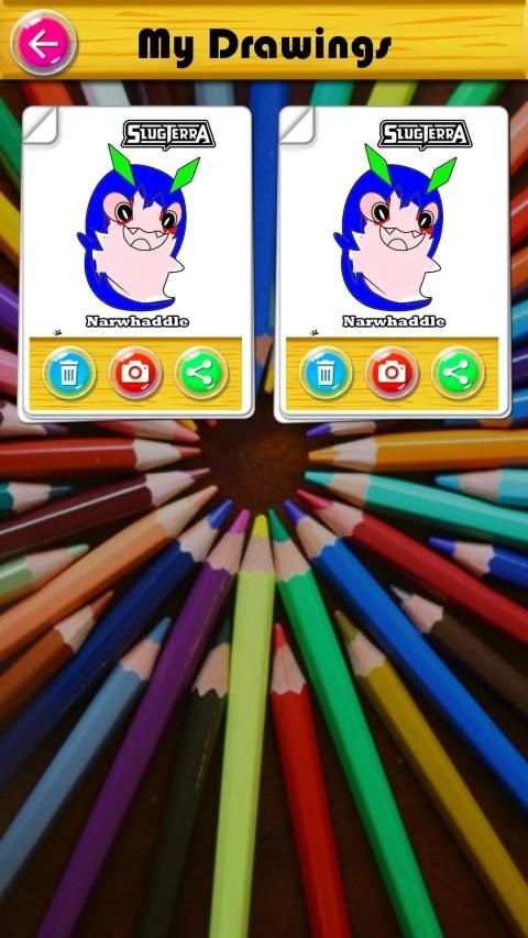 Slug Games Coloring Book for Slugterra Slug it out screenshot 2