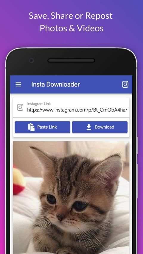 Insta Downloader - Save Photo Video for Instagram screenshot 3