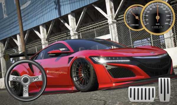 Car Parking Honda NSX Drive screenshot 4