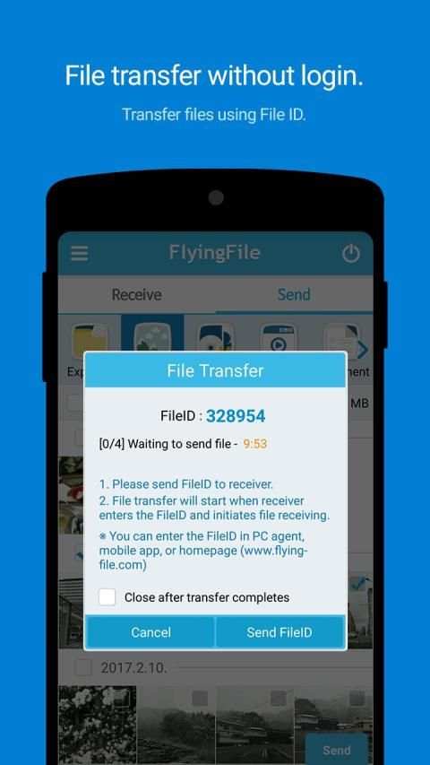 FlyingFile screenshot 1