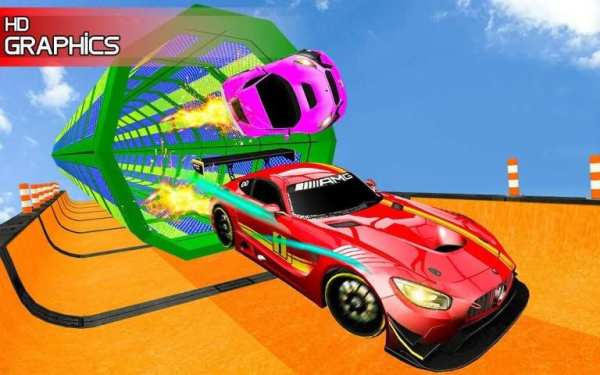 Extreme City Racing Stunts: GT Car Driving स्क्रीनशॉट 2