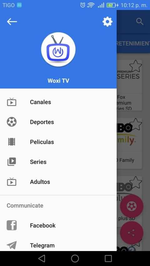 Woxi TV screenshot 1