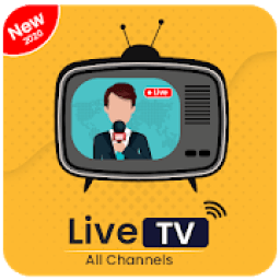 Live TV all channels FreeOnline Guide आइकन