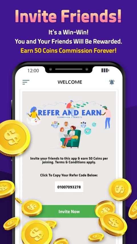 Rising Cash - Earning App screenshot 1