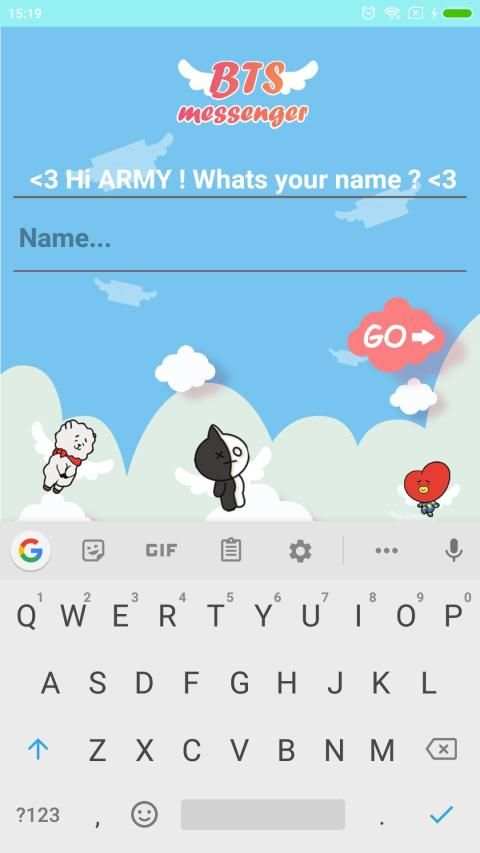 BTS Messenger - Chat with BTS 2020 screenshot 1