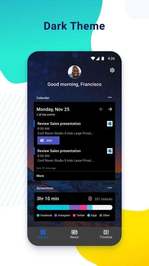 Microsoft Launcher Preview screenshot 2