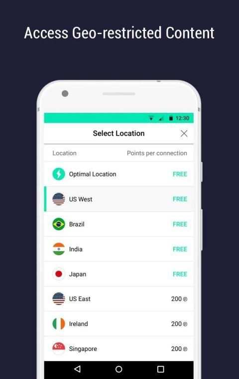 CM VPN Master - Free VPN Proxy Server, Hotspot VPN screenshot 4