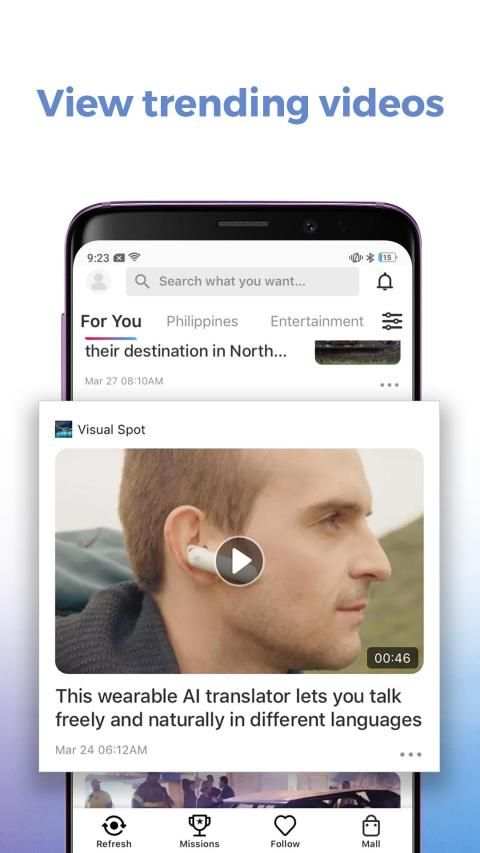 SnippetMedia - Philippine News, Videos & Rewards screenshot 2