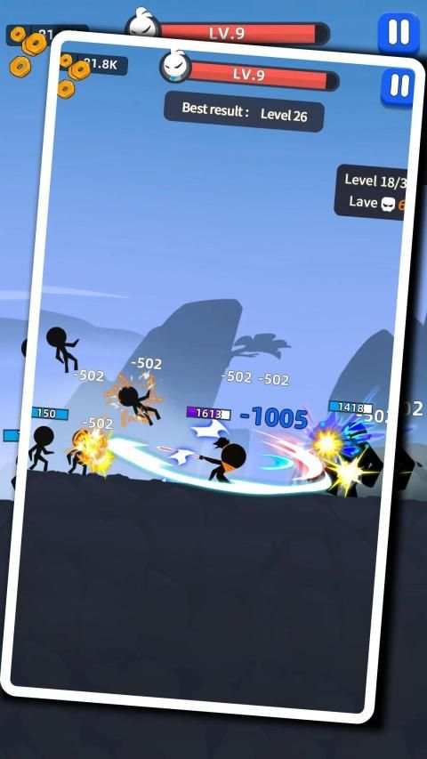 Stickman Kungfu Master स्क्रीनशॉट 3