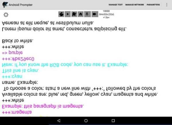 A Prompter for Android स्क्रीनशॉट 6