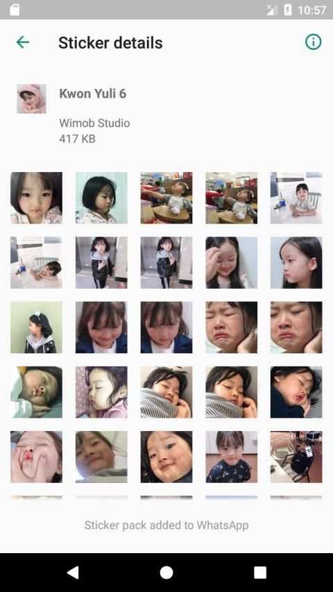 Sticker Wa Kwon Yuli Lucu for WAStickerApps स्क्रीनशॉट 2