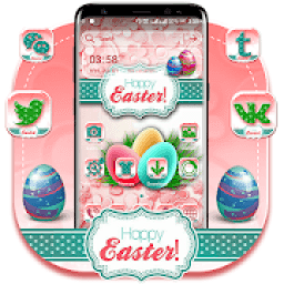 Easter Egg Launcher Theme आइकन