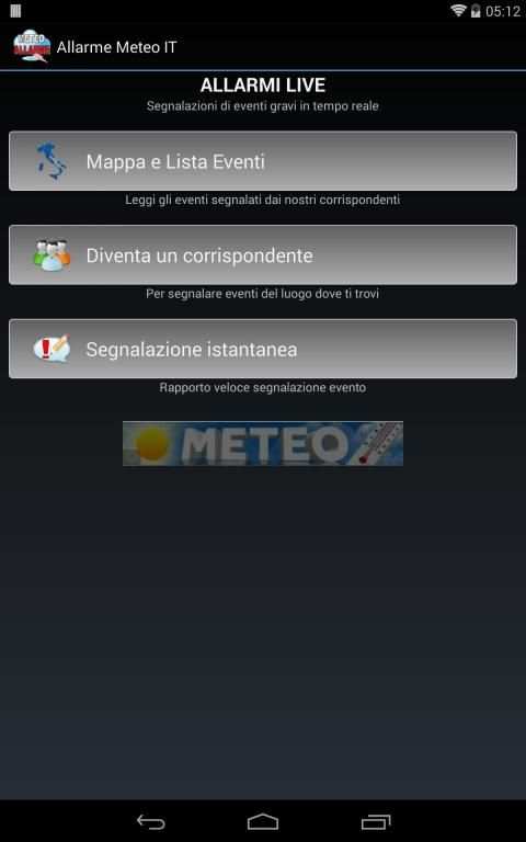 Allarme Meteo IT screenshot 6