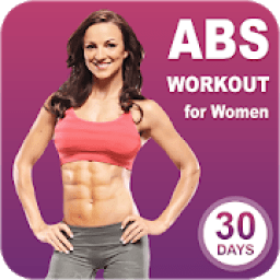 Abs Workouts For Women(30 days Workout Plan) icon