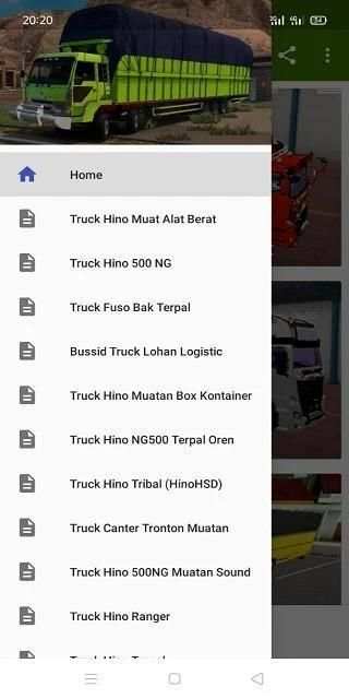 Mod Bussid Truk Tribal screenshot 3