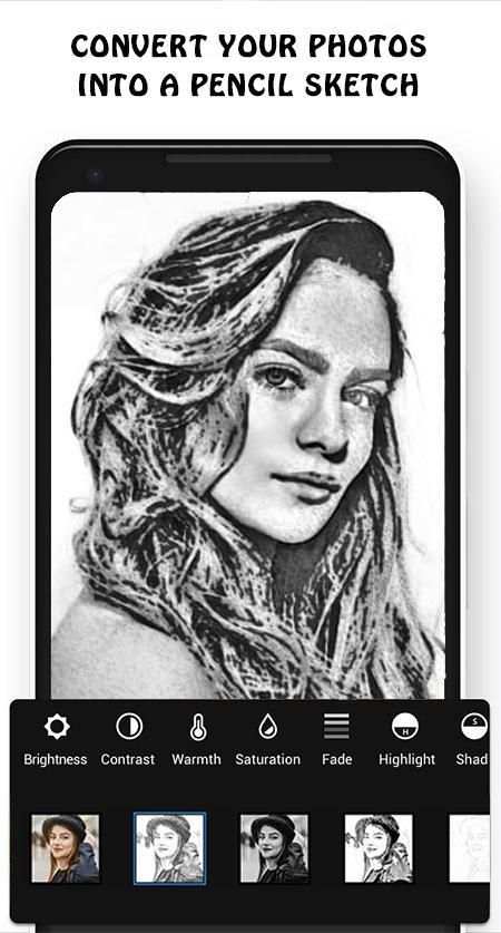 Picture to Pencil Sketch Converter screenshot 8