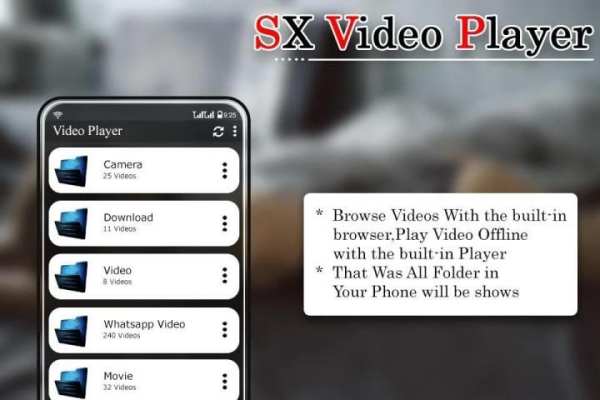 SX Video Player - All Formate HD Video Player screenshot 3