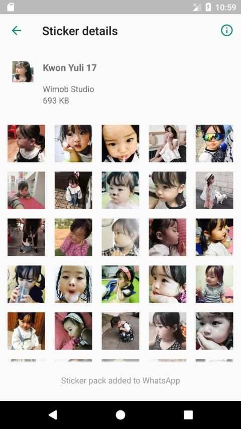 Sticker Wa Kwon Yuli Lucu for WAStickerApps स्क्रीनशॉट 7