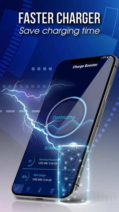Speed Booster for Android - Phone Booster, Cleaner स्क्रीनशॉट 3