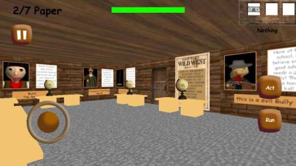 Sheriff Math Teacher In Wild West Mod Scary Hunter screenshot 2