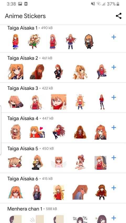 Anime Stickers (WAStickerApps) - Stickers Anime WA screenshot 6