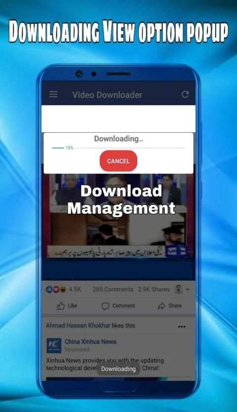 Pengunduh Video Terbaik Untuk FB 2020 screenshot 1