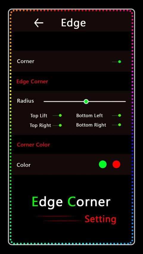 BorderLight - EdgeLight Live Wallpaper screenshot 1