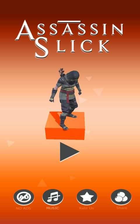 Assassin Slick: Zig Zag 3D Offline Game screenshot 3