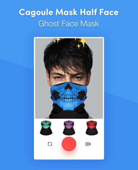 Cagoule Mask Half Face | Ghost Face Mask screenshot 7