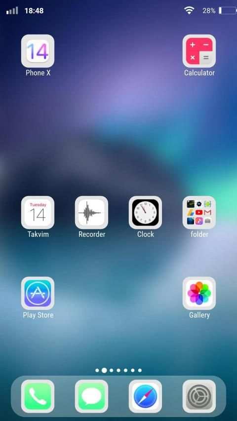 Launcher iOS 14 स्क्रीनशॉट 2