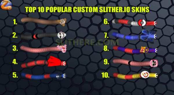 MOD SKINS Slither io स्क्रीनशॉट 2
