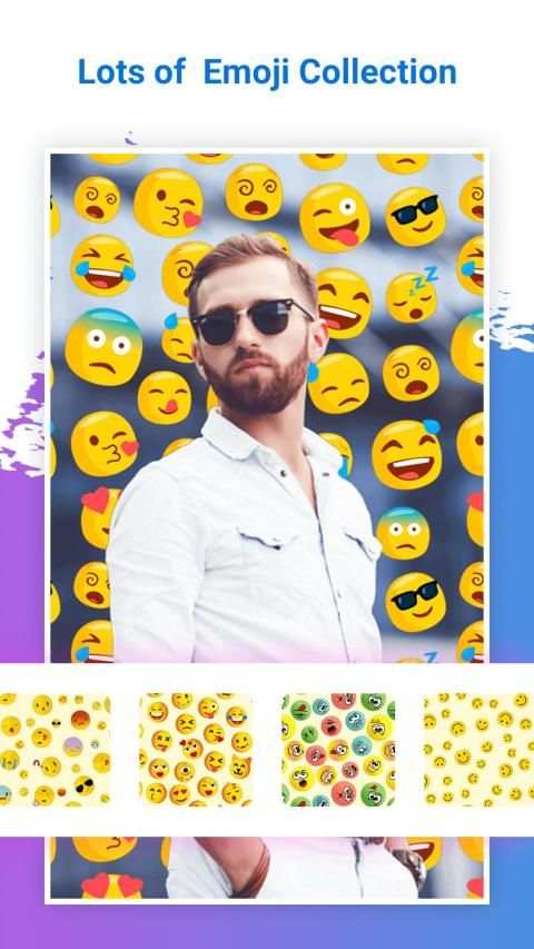 Emoji Photo editor - Auto emoji background changer screenshot 2
