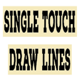 Single Touch - Draw Lines आइकन