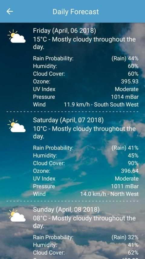 Weather Live screenshot 4