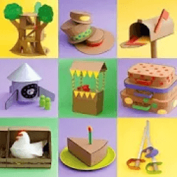 DIY Easy Cardboard Craft आइकन