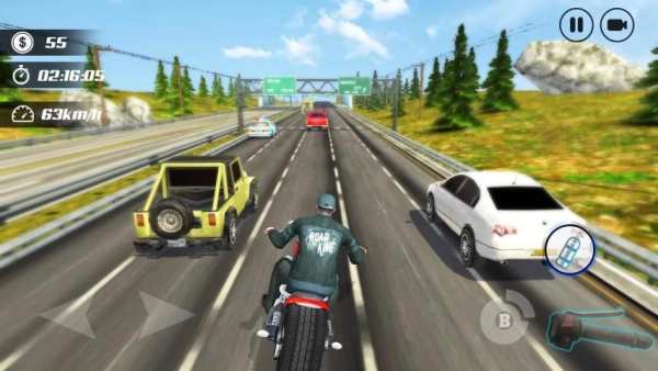 Highway Moto Rider - Traffic Race screenshot 3