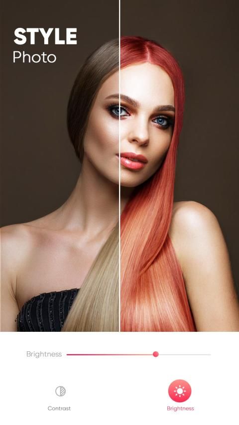 Hair Color Changer स्क्रीनशॉट 1