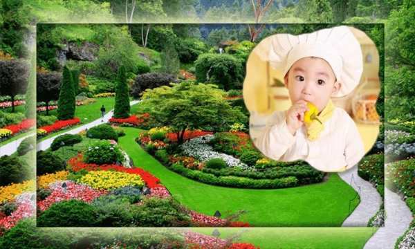 Awesome Garden Frame Photo application screenshot 12