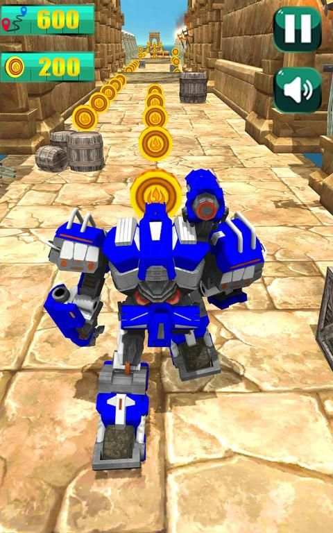 Temple Robot Run: Final Lost Run Race 3D स्क्रीनशॉट 2
