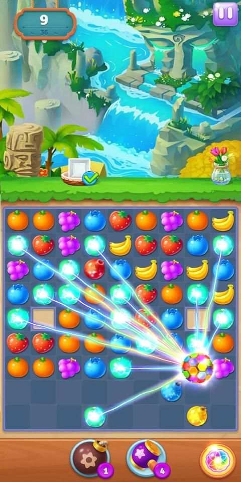 Fruit Candy Blast - Match 3 Puzzle screenshot 1