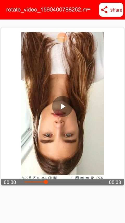 Rotate Video - Video Rotator स्क्रीनशॉट 1