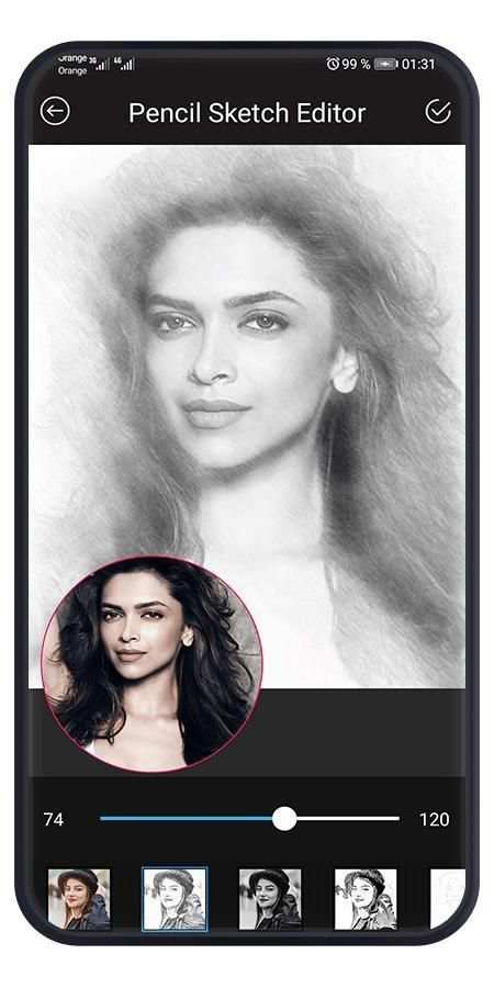 Photo Sketch Pencil Maker HD 2 تصوير الشاشة