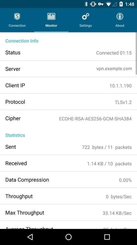 SonicWall Mobile Connect screenshot 6