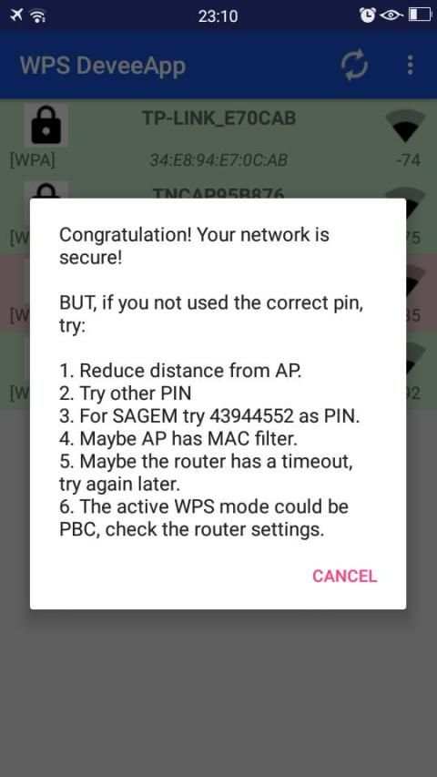 WIFI WPS WPA - WPS Connect screenshot 2