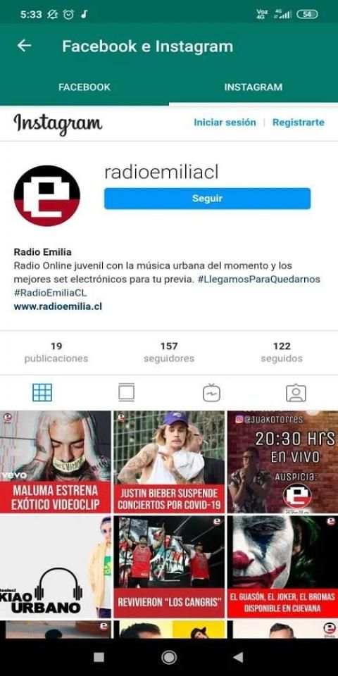 Radio Emilia screenshot 1